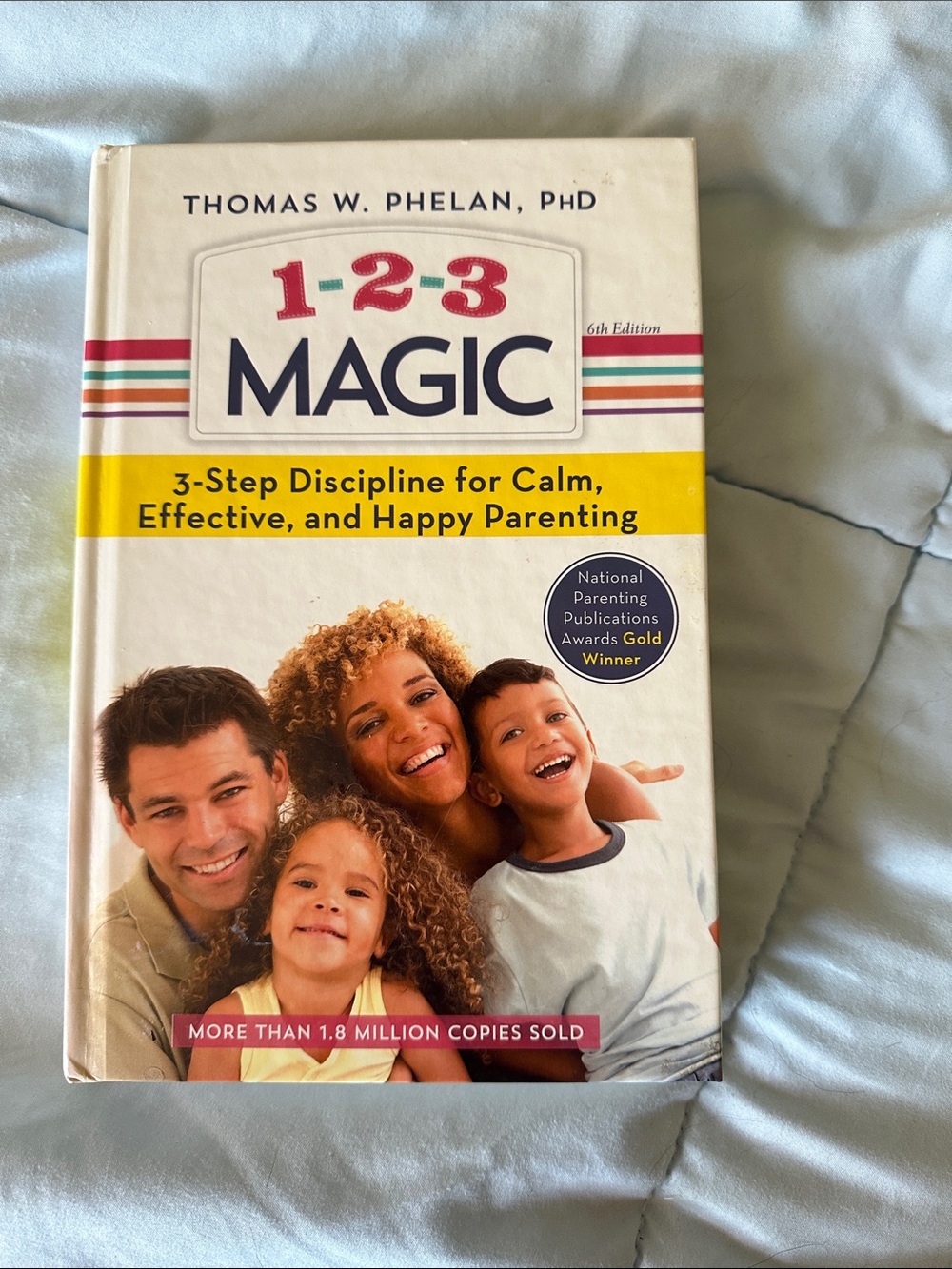 1-2-3 Magic by Thomas W. Phelan - White & Yellow Cover